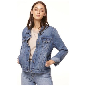 Longline Jacket // Blue Vale