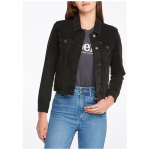 Longline Jacket Stone Black