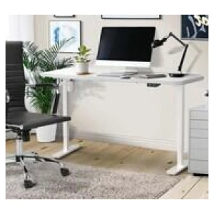 Lonsdale 140Cm Electric Standing Desk White