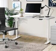 Lonsdale 140Cm Electric Standing Desk White