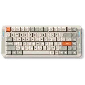 MCHOSE X75 V2 RGB White Wireless Mechanical Keyboard - Ice Creamsicle Switch