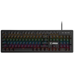 MSI Forge GK300 Blue US Mechanical Gaming Keyboard
