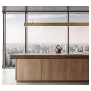 Maizie 220Cm Pendant Light Wood