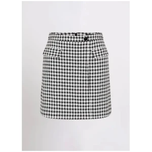 Margaret Dogtooth Mini Skirt