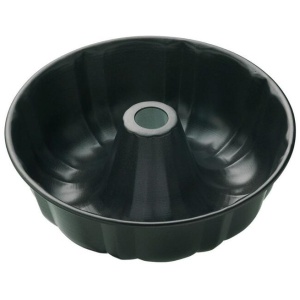 MasterPro 24 x 24 x 8.5 cm Non-Stick Fluted Ring Cake Pan