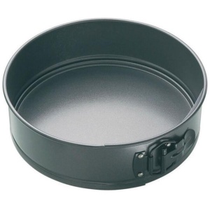 MasterPro 25 x 25 x 7 cm Non-Stick Springform Round Cake Pan