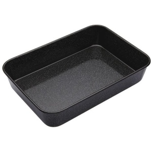 MasterPro Professional 32 x 24 x 7 cm Vitreous Enamel Roasting Pan