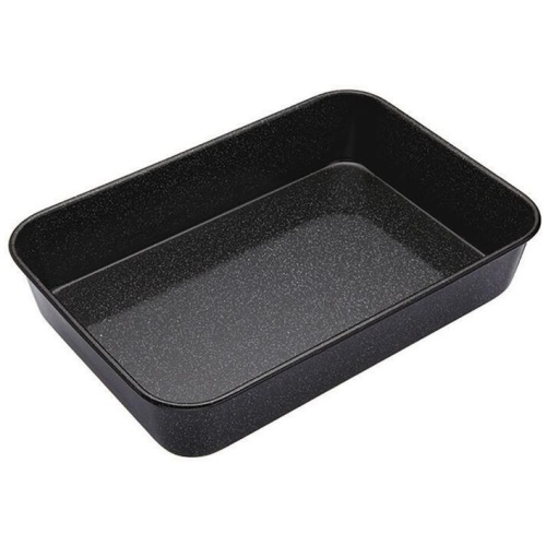 MasterPro Professional 32 x 24 x 7 cm Vitreous Enamel Roasting Pan