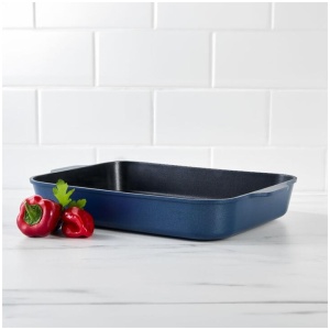 Maxwell & Williams Agile 34 x 26 x 5.5 cm Non-Stick Roasting Pan Navy