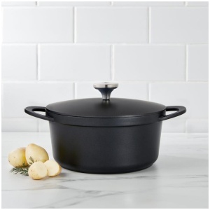 Maxwell & Williams Agile 4.2L Non-Stick Casserole Pot Black