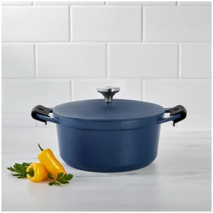 Maxwell & Williams Agile 4.2L Non-Stick Casserole Pot Navy