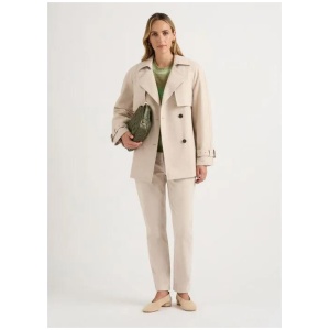 Mellila Wool Blend Short Trench