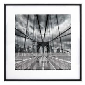 Metallicus 12X12 Photo Frame Black