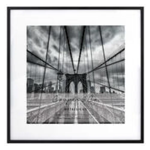 Metallicus 12X12 Photo Frame Black