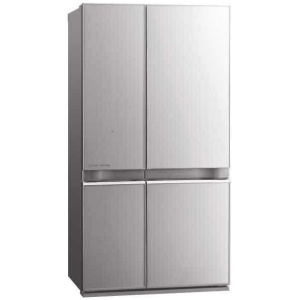 Mitsubishi Electric 580 Litre French Door Fridge - Argent Silver