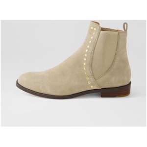 Mollini Wildest Mo Taupe Dk Brown Heel Suede Taupe Dk Brown Heel Boots Womens Shoes Casual Ankle Boots