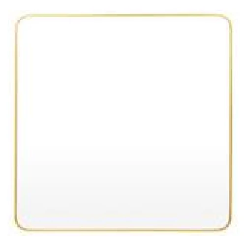 Morningside 80Cm Wall Mirror Yellow Large