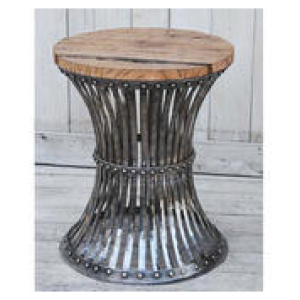 Nanita Round Side Table Black