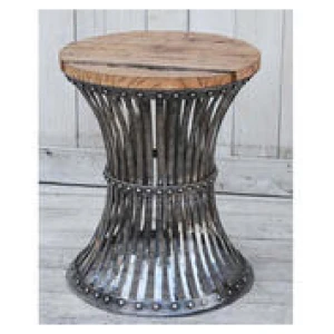 Nanita Round Side Table Black