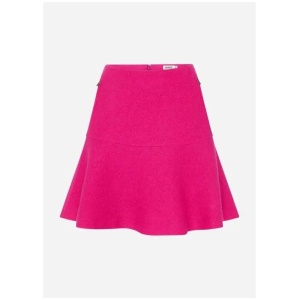Neptune Felted Wool Mini Skirt