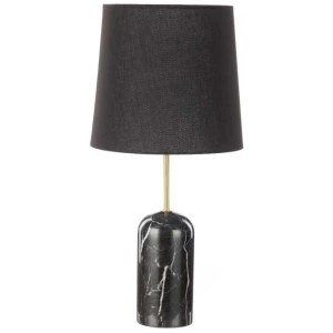 Norbu Table Lamp - Black & Gold by Interior Secrets - AfterPay Available