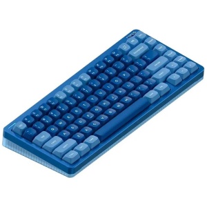 NuPhy Halo75 V2 Wireless QMK/VIA Mechanical Blue Lagoon Keyboard - Lemon Switch