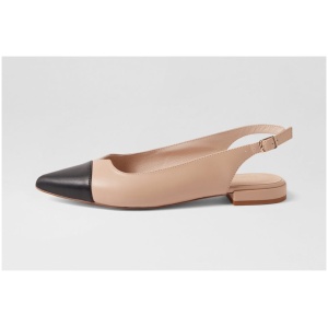 Nude Iris 2 Nu Nude Black Leather Nude Black Shoes Womens Shoes Casual Flat Shoes