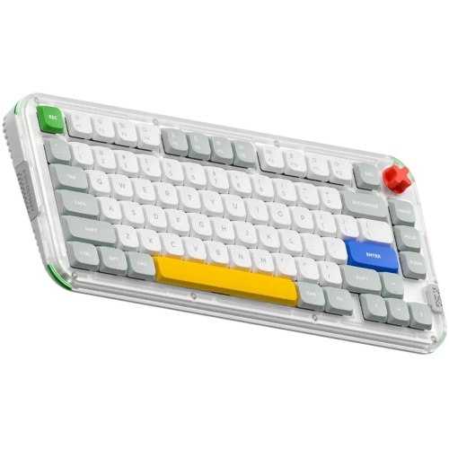 Nuphy Kick75 Low-Profile QMK RGB Wireless Mechanical Keyboard - Brown Nano Switch