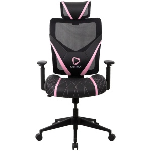 ONEX GE300 Ergonomic Breathable Mesh Office/Gaming Chair - Pink/Black