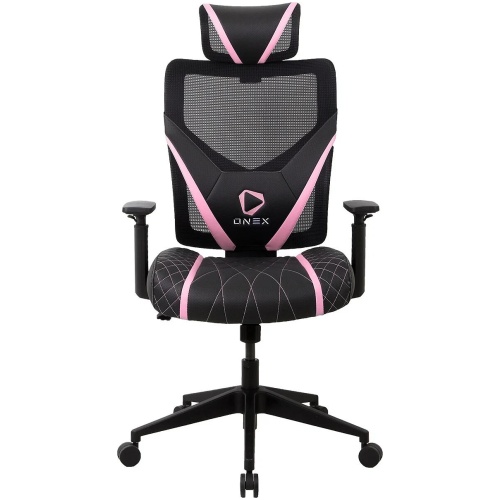 ONEX GE300 Ergonomic Breathable Mesh Office/Gaming Chair - Pink/Black