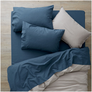 Olsen Linen/Cotton Double Sheet Set