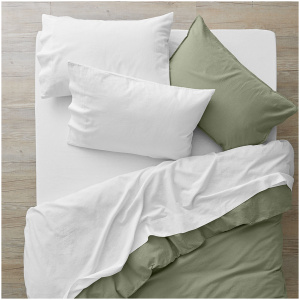 Olsen Linen/Cotton Extra Deep Queen Sheet