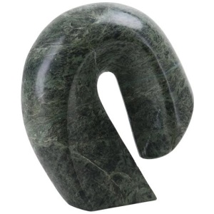 Orvia Sea Waves Marble Sculpture - Green by Interior Secrets - AfterPay Available