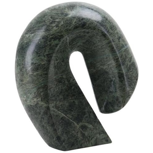 Orvia Sea Waves Marble Sculpture - Green by Interior Secrets - AfterPay Available