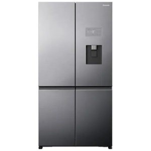 Panasonic 618 Litre Prime Quad French Door Refrigerator - Stainless Steel