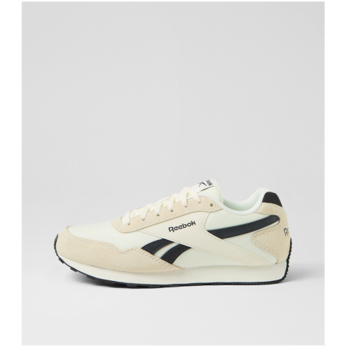 Reebok Glide Low W Rz Chalk Washed Black Smooth Chalk Washed Black Sneakers Womens Shoes Casual Casual Sneakers