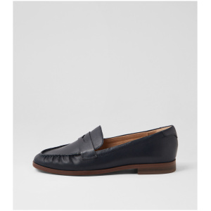 Rockport Susana Penny Ro Navy Leather Navy Shoes Womens Shoes Casual Flat Shoes