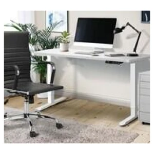 Sancho 120Cm Electric Standing Desk White