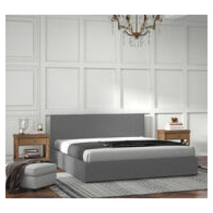 Sanor King Single Bed Frame Grey