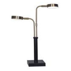 Sarantino 2 Light Table Lamp Black