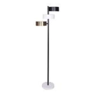 Sarantino 3 Light Floor Lamp Black