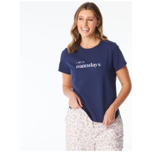 Sash & Rose Women's Monday Cotton Sleep Tee