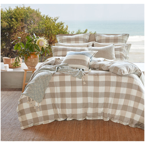 Sawyer Check Quilt Cover - Single