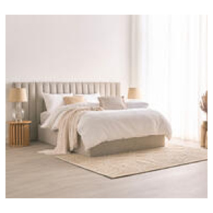 Selena King Gas Lift Bed Frame Grey