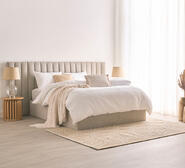 Selena King Gas Lift Bed Frame Grey