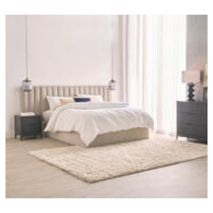 Selena Queen Gas Lift Bed Frame Grey