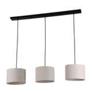 Set Of 3 Cece Pendant Lights Grey