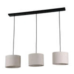 Set Of 3 Cece Pendant Lights Grey