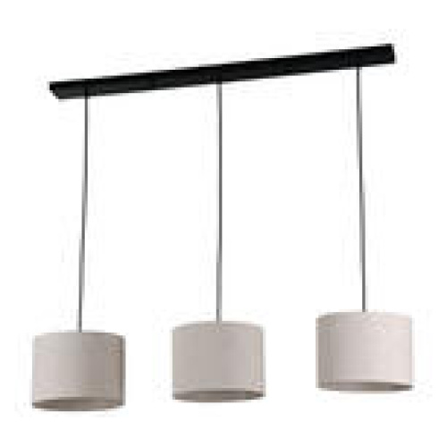 Set Of 3 Cece Pendant Lights Grey