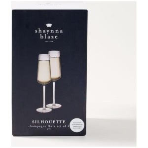 Shaynna Blaze Silhouette Champagne Flute Set